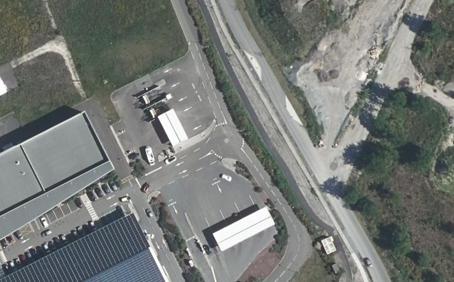 Vue aérienne du Mini-giratoire n°6982693147