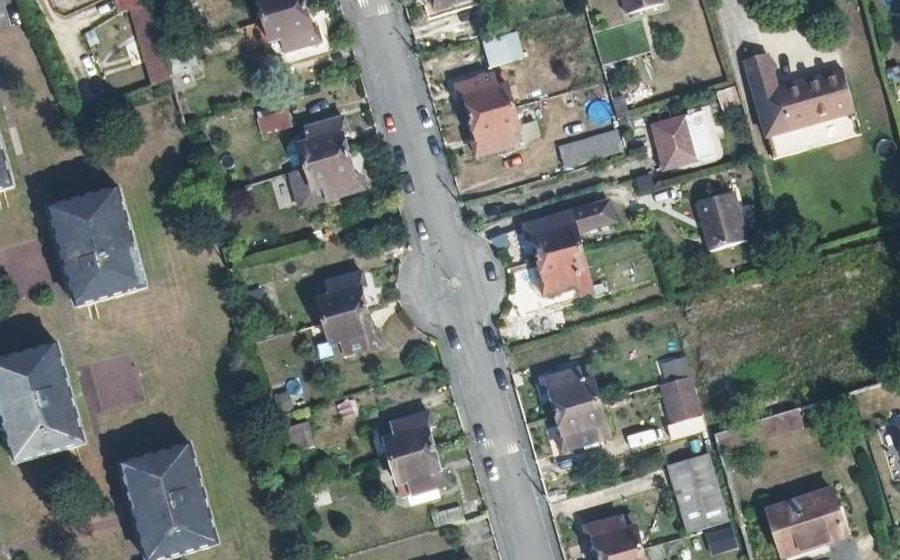 Vue aérienne du Mini-giratoire n°6992548050