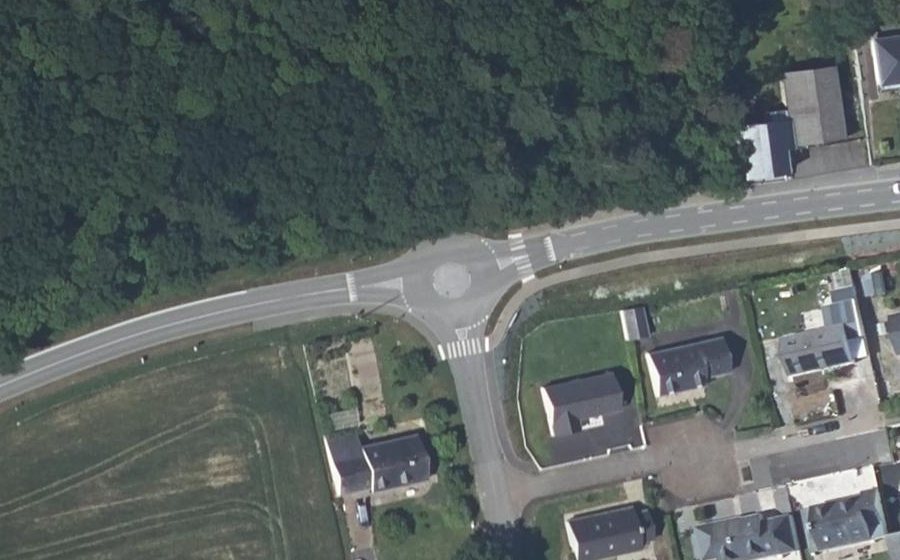 Vue aérienne du Mini-giratoire n°6993331507