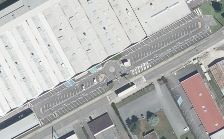 Vue aérienne du Mini-giratoire n°7004314612