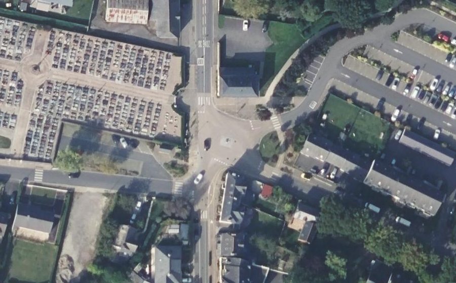 Vue aérienne du Mini-giratoire n°7014849535