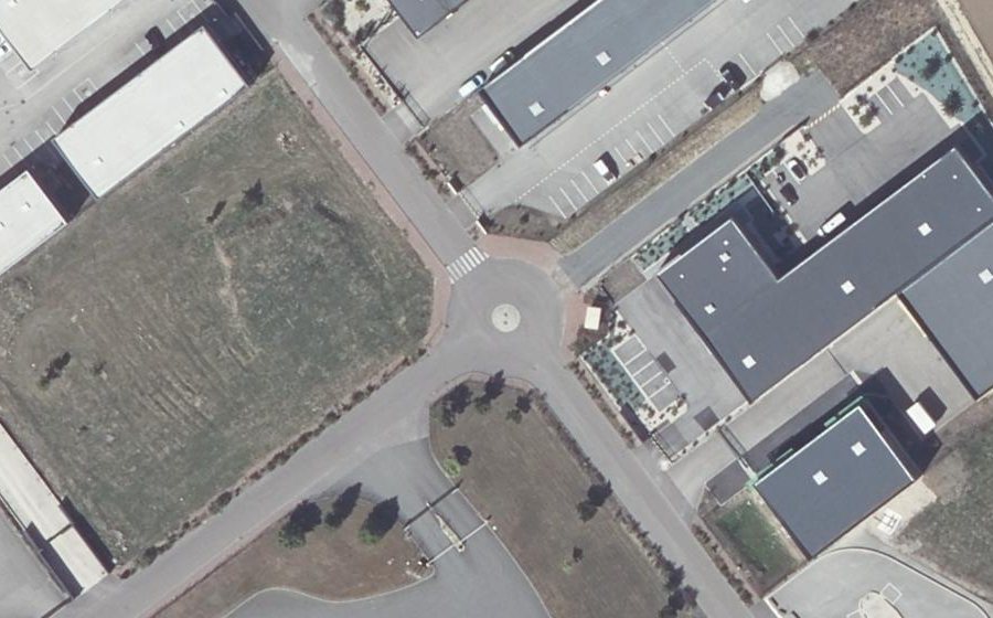 Vue aérienne du Mini-giratoire n°7034640782