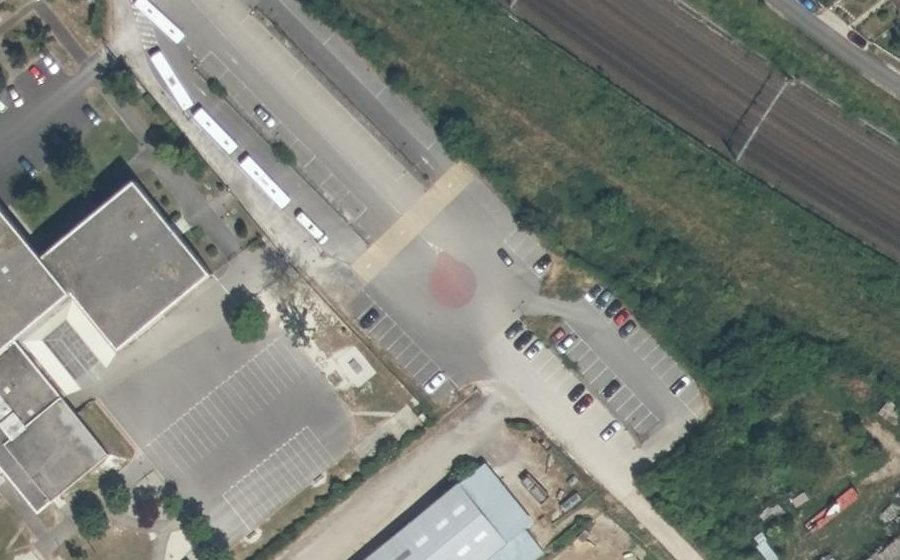 Vue aérienne du Mini-giratoire n°7038150603