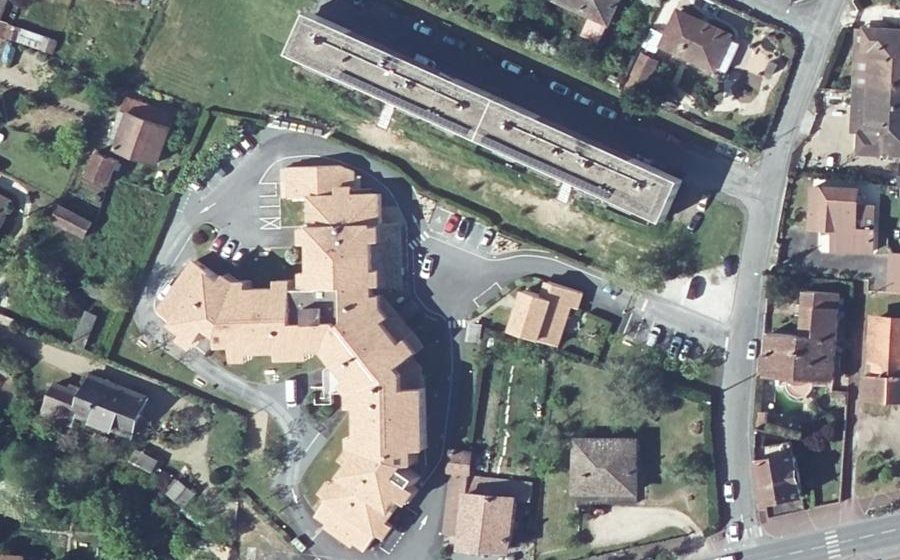 Vue aérienne du Mini-giratoire n°7051987981
