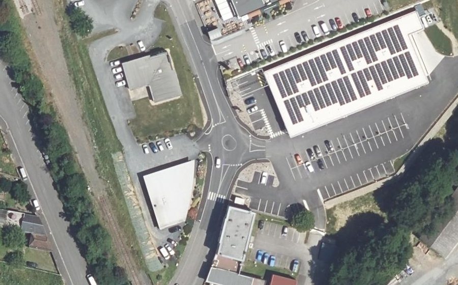 Vue aérienne du Mini-giratoire n°7056691384