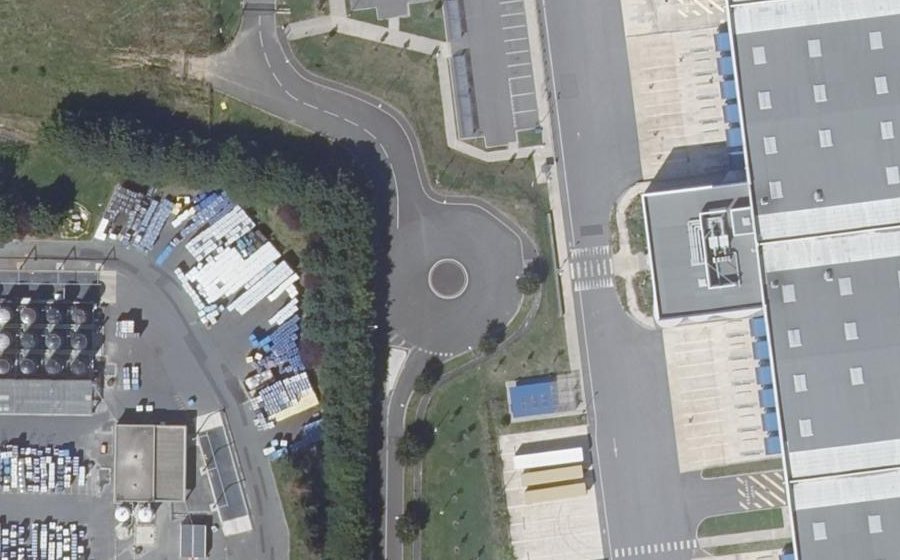 Vue aérienne du Mini-giratoire n°7077859546