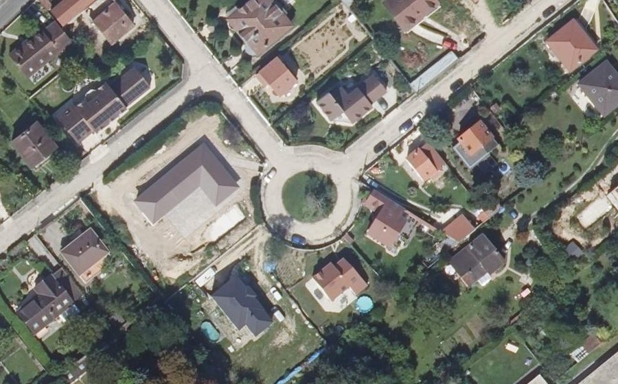 Vue aérienne du Place de la Liberté