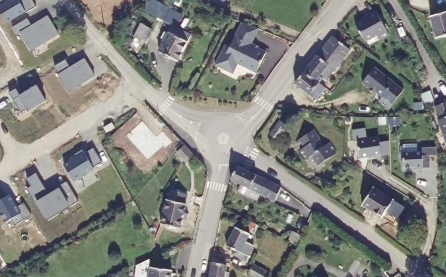 Vue aérienne du Mini-giratoire n°7092003315