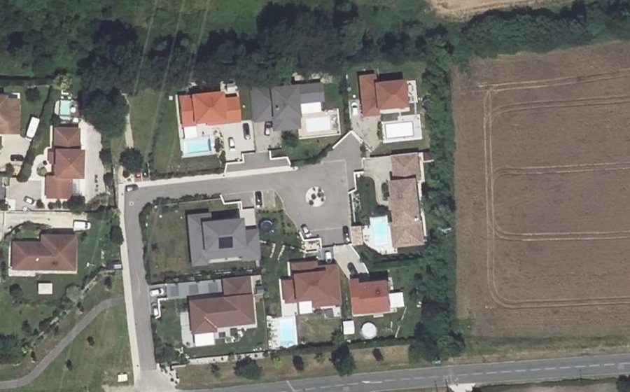Vue aérienne du Mini-giratoire n°7140737556