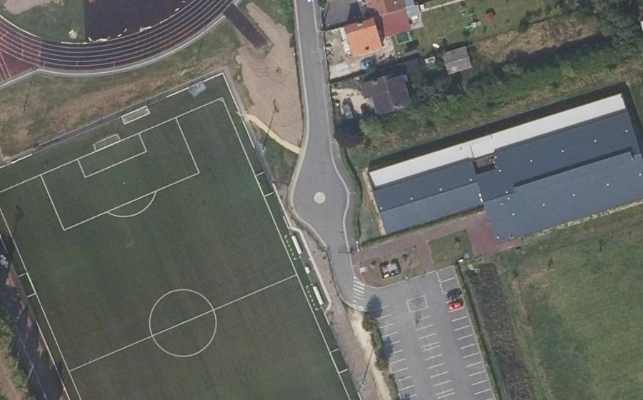 Vue aérienne du Mini-giratoire n°7238294185