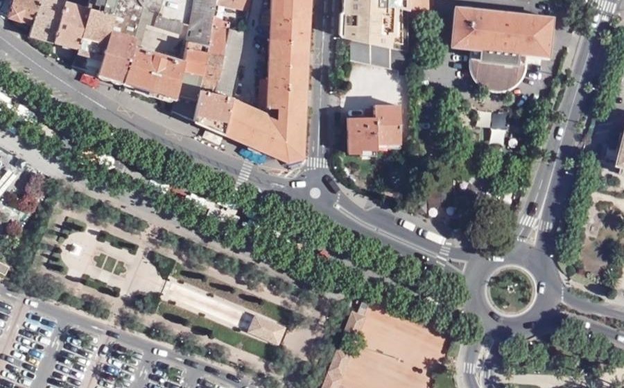 Vue aérienne du Mini-giratoire n°7247777953