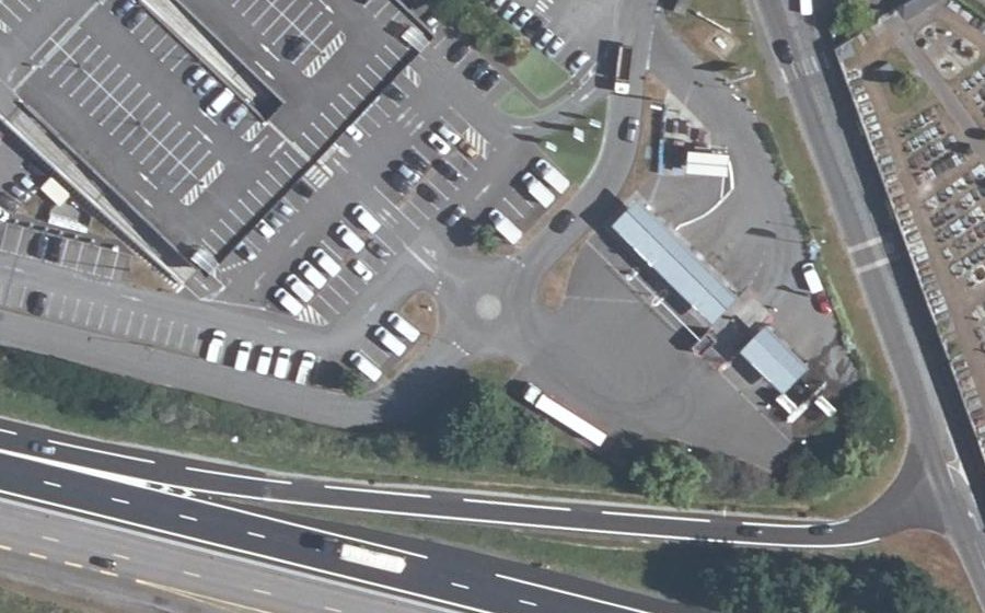 Vue aérienne du Mini-giratoire n°7275467728