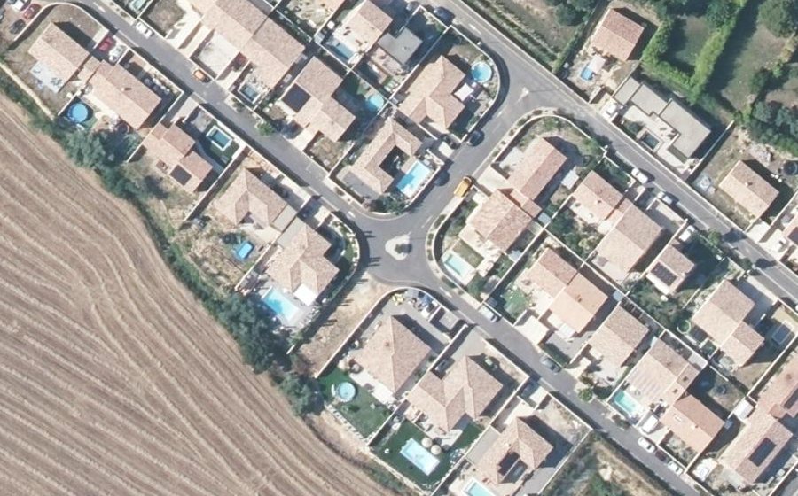 Vue aérienne du Mini-giratoire n°7295024865