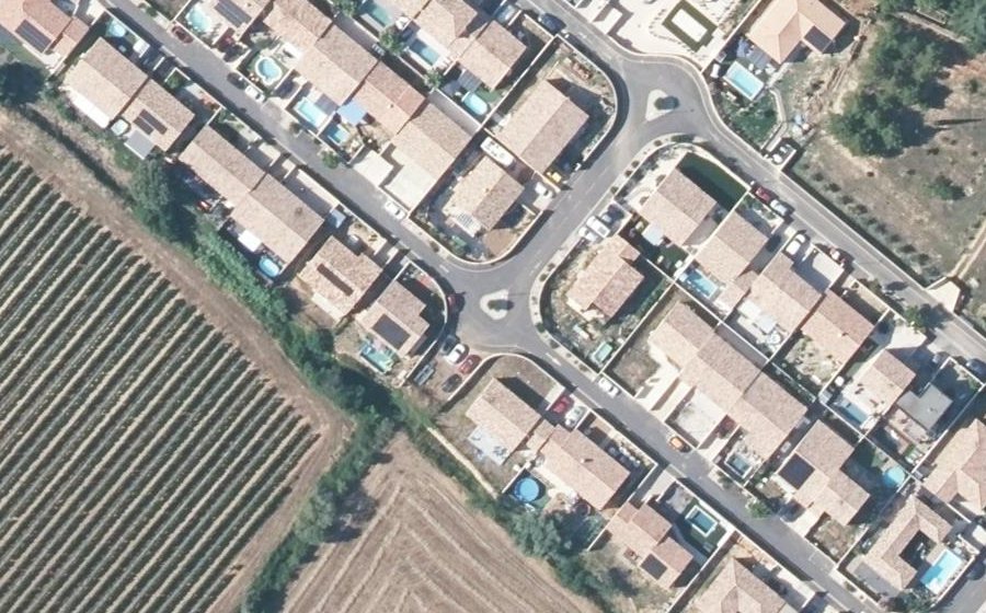 Vue aérienne du Mini-giratoire n°7295024866