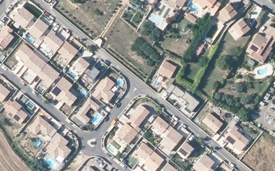 Vue aérienne du Mini-giratoire n°7295024880