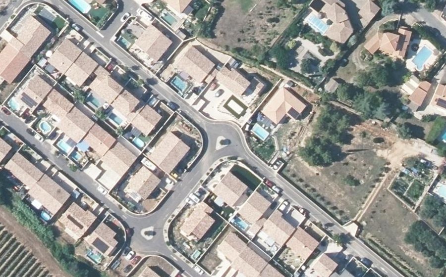 Vue aérienne du Mini-giratoire n°7295024882