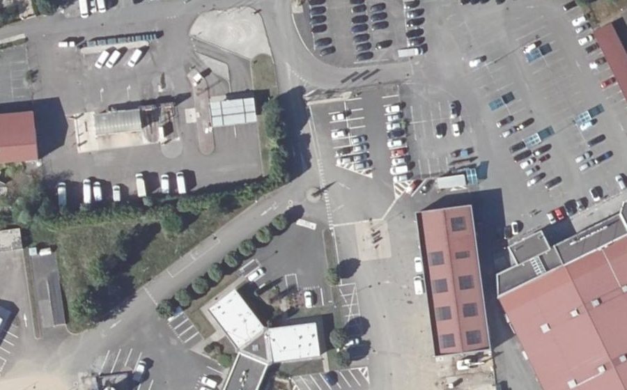 Vue aérienne du Mini-giratoire n°7309986349