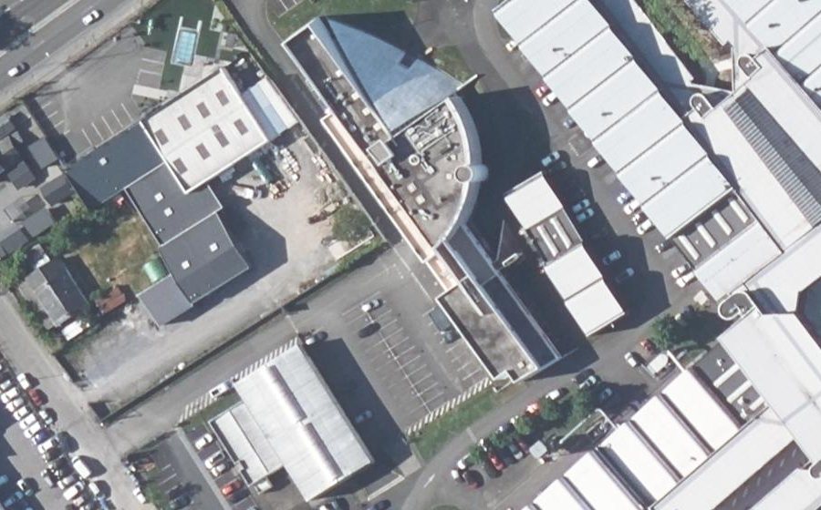 Vue aérienne du Mini-giratoire n°7357145769