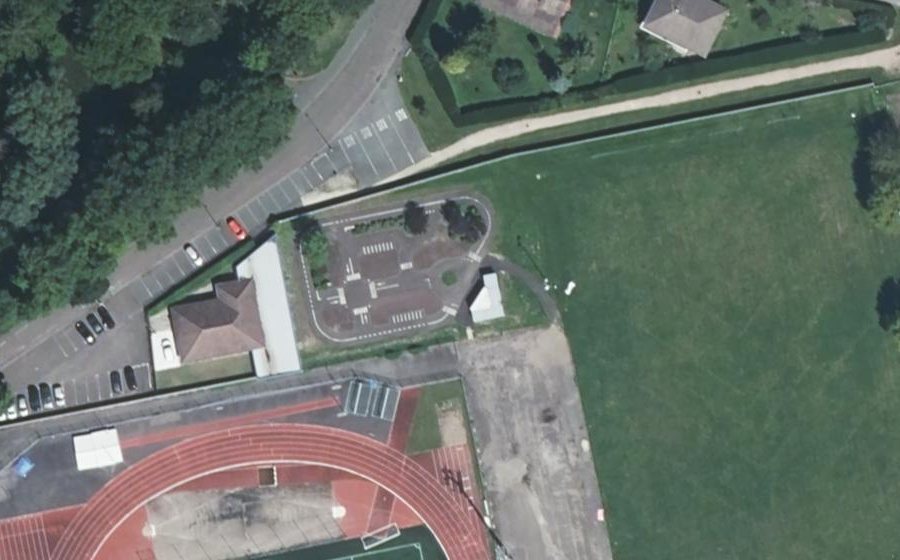 Vue aérienne du Mini-giratoire n°7399137506