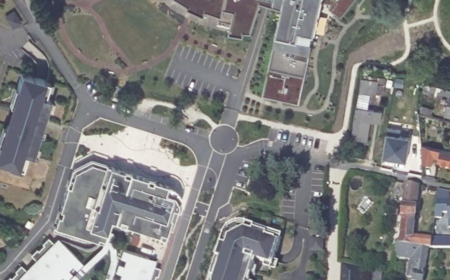 Vue aérienne du Mini-giratoire n°7457735261