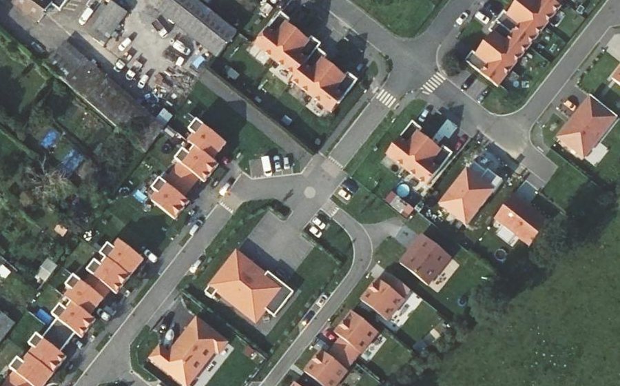 Vue aérienne du Mini-giratoire n°7459266113