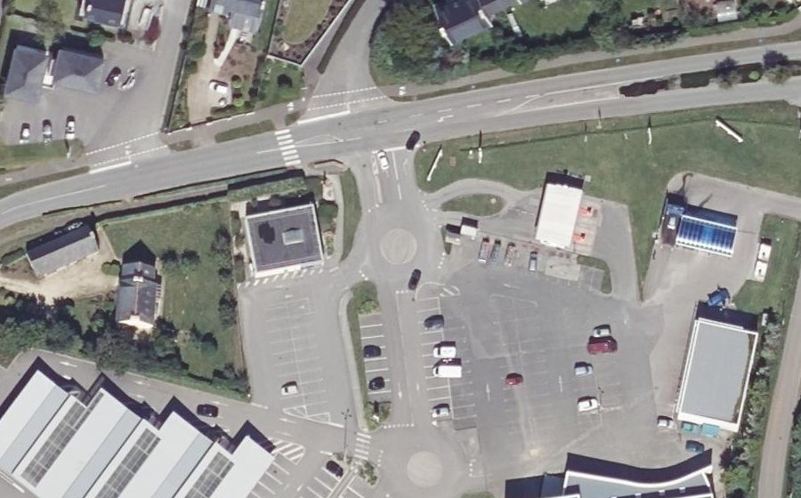 Vue aérienne du Mini-giratoire n°7660619985