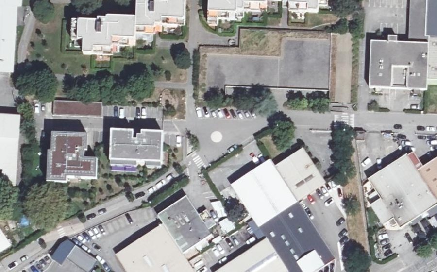 Vue aérienne du Mini-giratoire n°7724339439