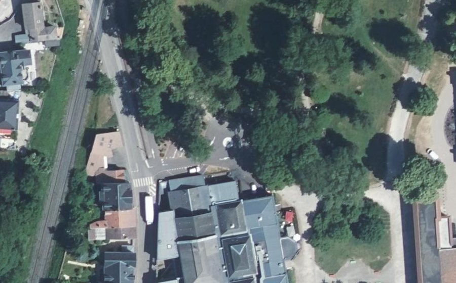 Vue aérienne du Mini-giratoire n°7759141074