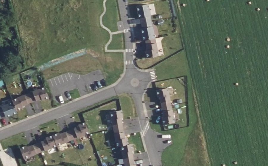 Vue aérienne du Mini-giratoire n°7762503584