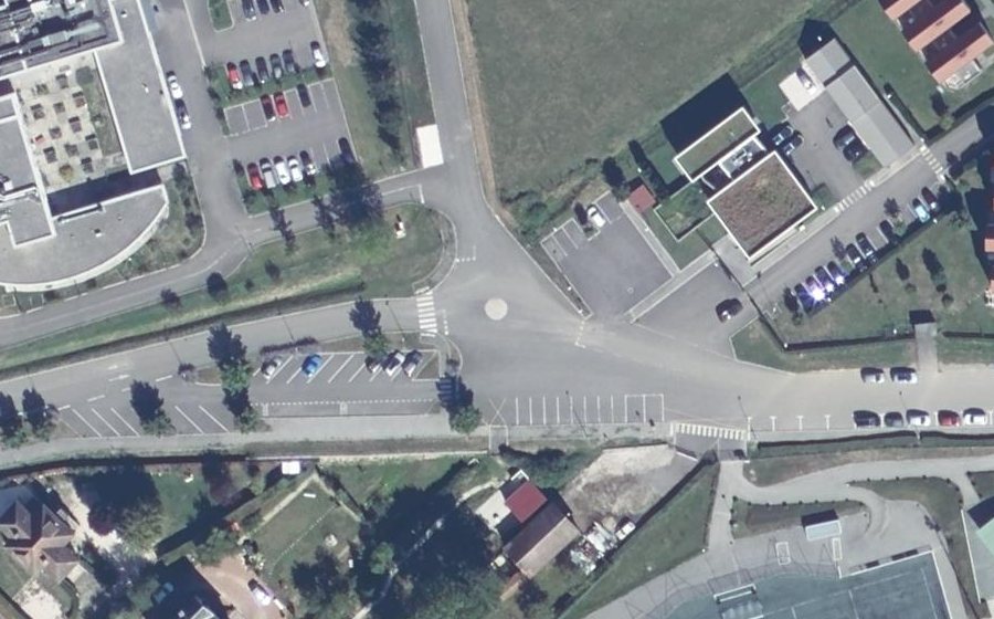 Vue aérienne du Mini-giratoire n°7812961191