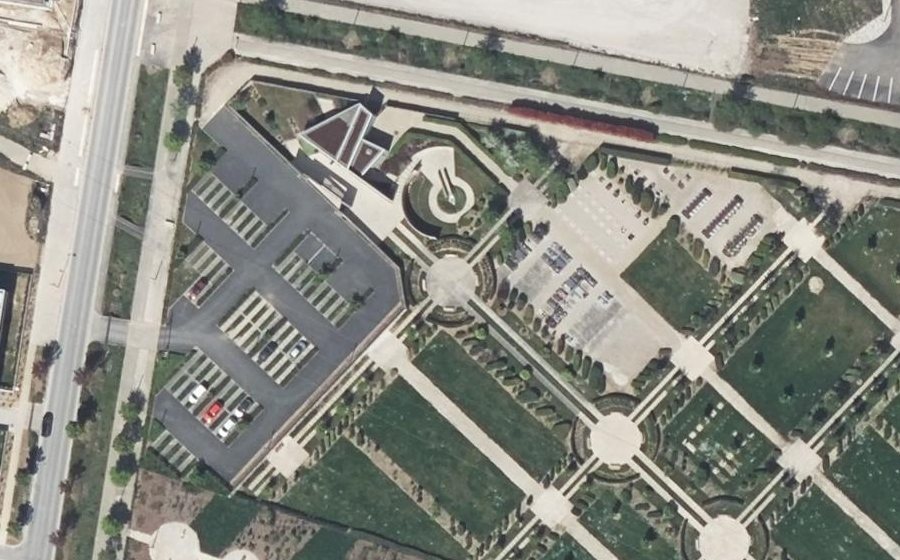 Vue aérienne du Mini-giratoire n°7844178079