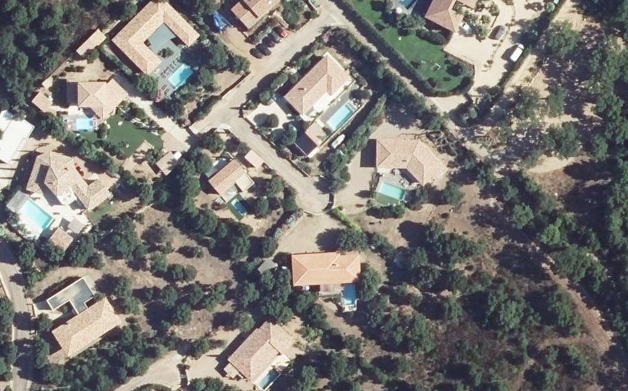 Vue aérienne du Mini-giratoire n°7857846285