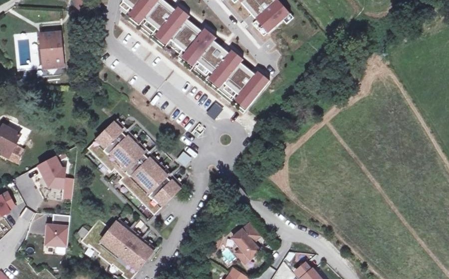 Vue aérienne du Chemin du Maléga