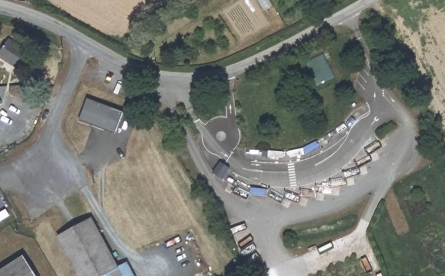 Vue aérienne du Mini-giratoire n°7867416463