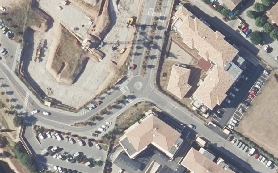 Vue aérienne du Mini-giratoire n°7875655369