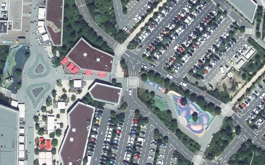 Vue aérienne du Mini-giratoire n°7921245381