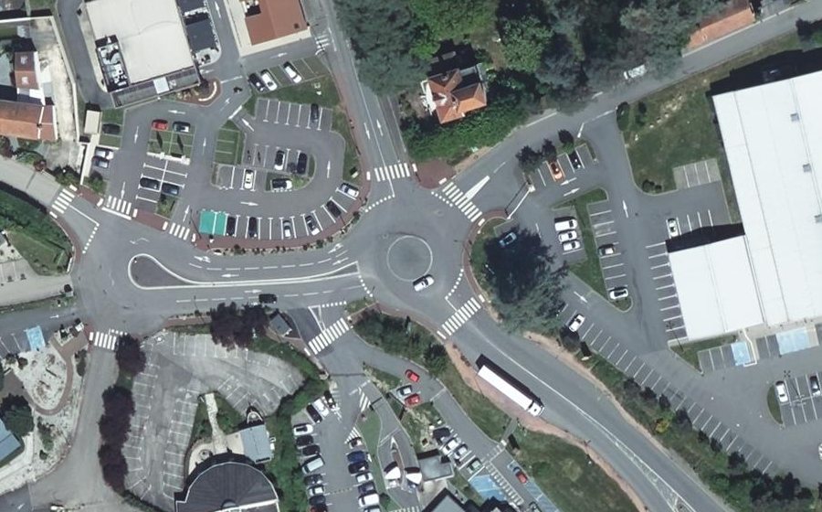 Vue aérienne du Impasse Saint-Exupéry