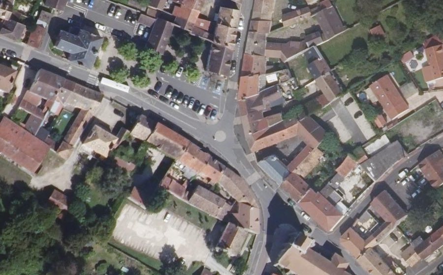 Vue aérienne du Mini-giratoire n°8176531216