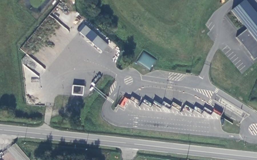 Vue aérienne du Mini-giratoire n°8239899314
