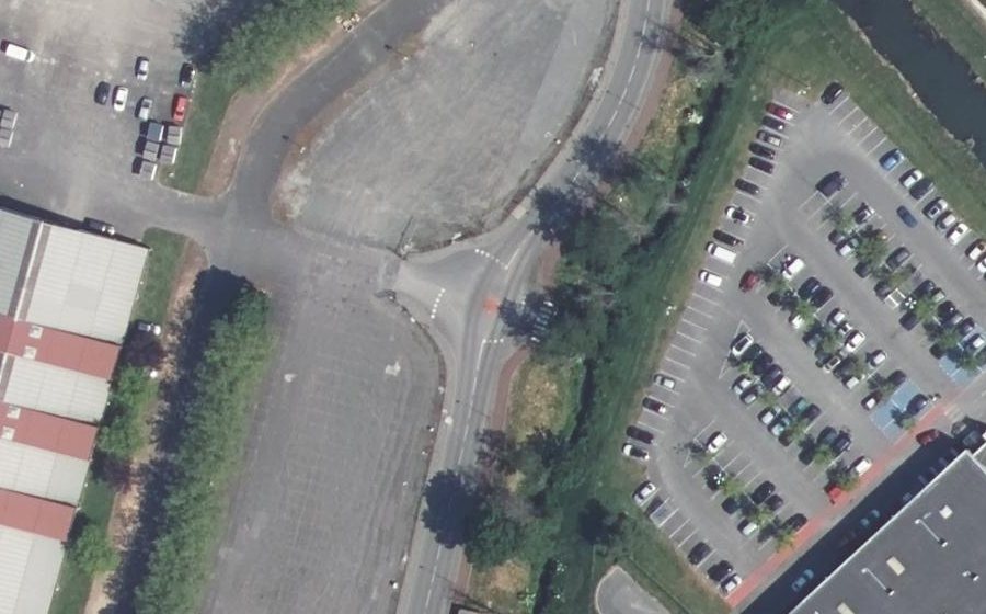 Vue aérienne du Mini-giratoire n°8261763725