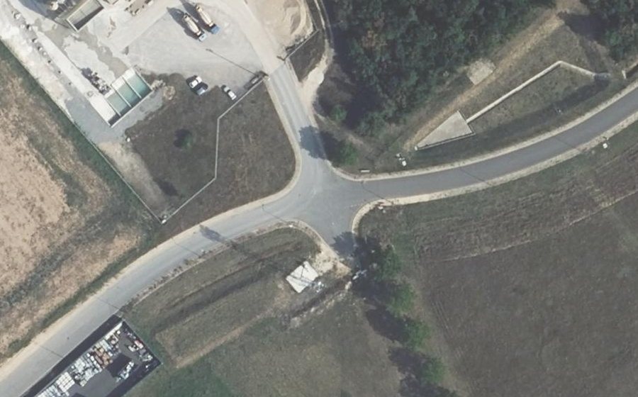 Vue aérienne du Mini-giratoire n°8280680637