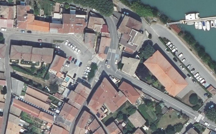 Vue aérienne du Mini-giratoire n°8284064066