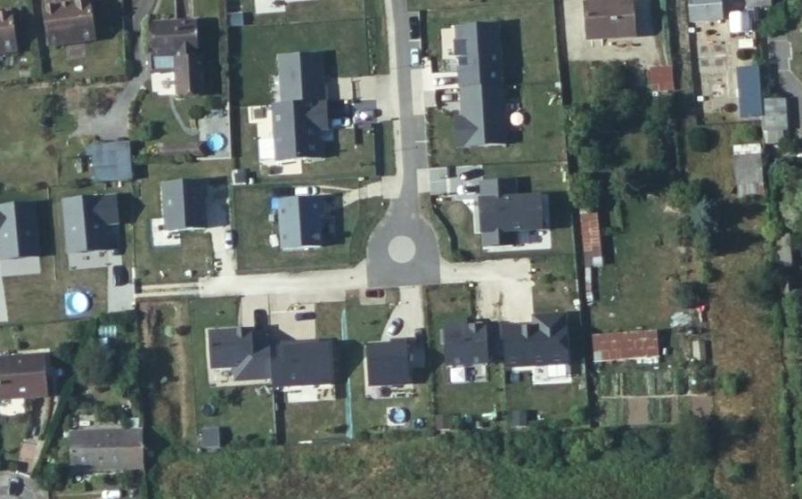 Vue aérienne du Mini-giratoire n°8312009593