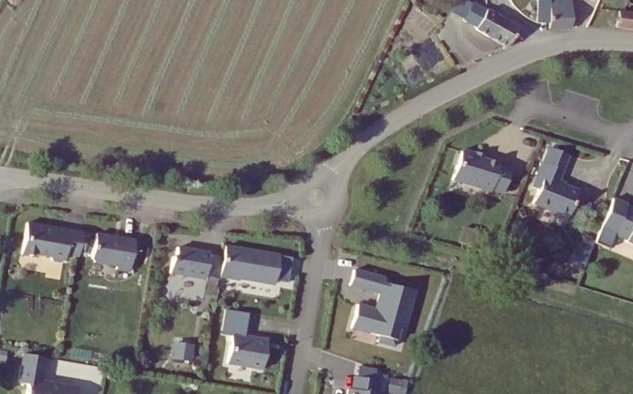 Vue aérienne du Mini-giratoire n°8354259998