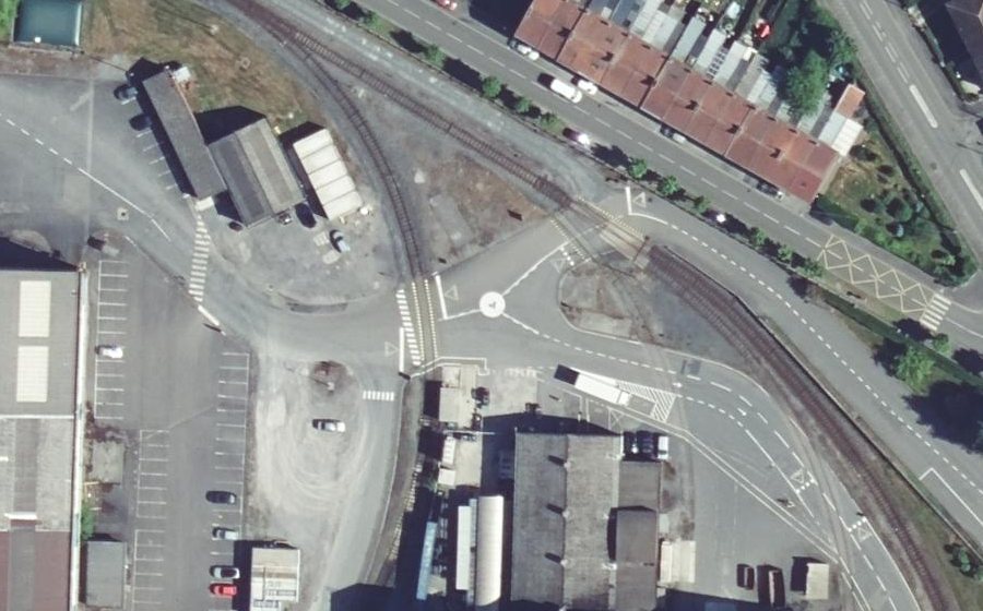 Vue aérienne du Mini-giratoire n°8369465634