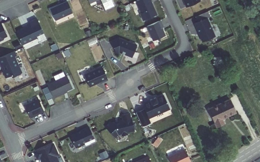 Vue aérienne du Mini-giratoire n°8424521407
