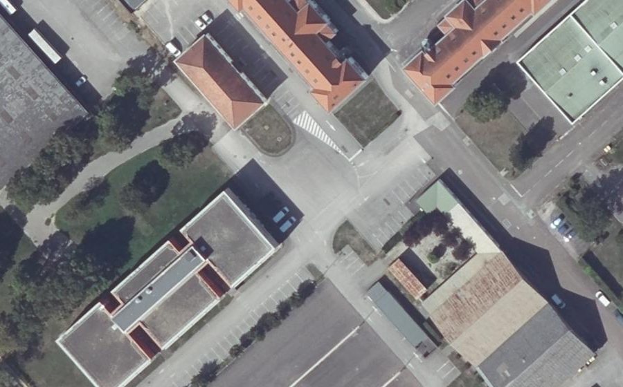 Vue aérienne du Mini-giratoire n°8498109745