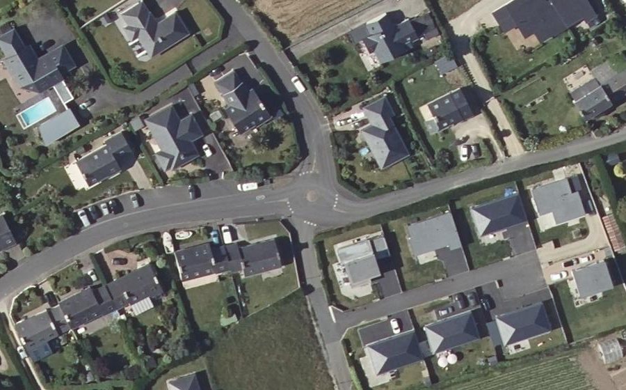 Vue aérienne du Mini-giratoire n°8507785397