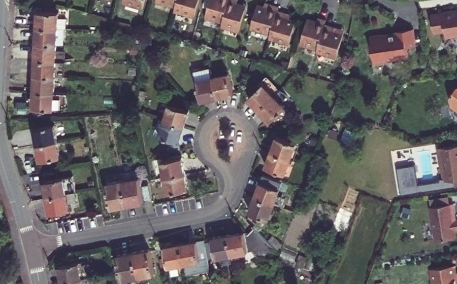 Vue aérienne du Rue du Beau Séjour