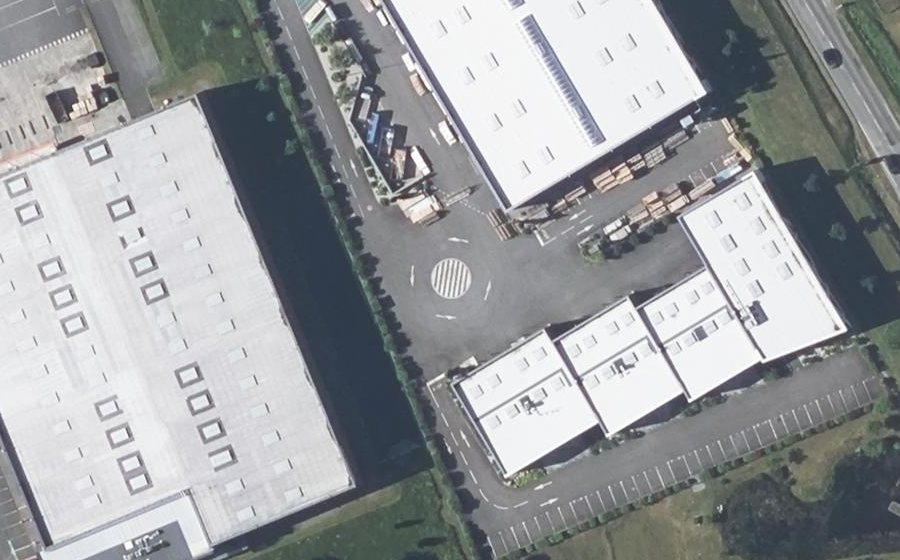 Vue aérienne du Mini-giratoire n°8540287437